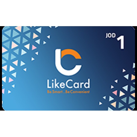 LikeCard Jordan store 1 JOD