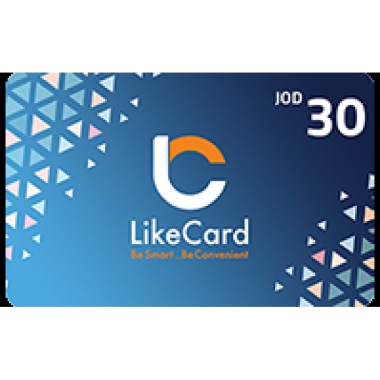 LikeCard Jordan store 30 JOD