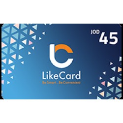 LikeCard Jordan store 45 JOD
