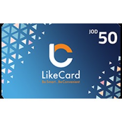 LikeCard Jordan store 50 JOD
