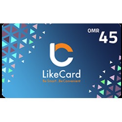 LikeCard Gift Card 45 OMR (Oman Account)