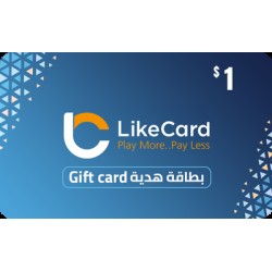 LikeCard Gift Card 1$ (Lebanon Account)