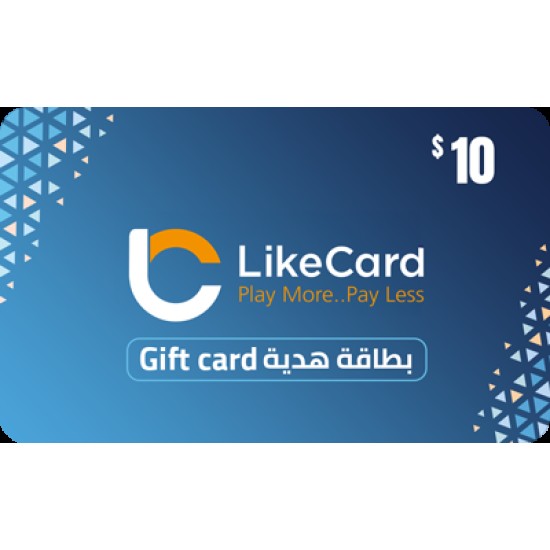 LikeCard Gift Card  10$ (Lebanon Account)