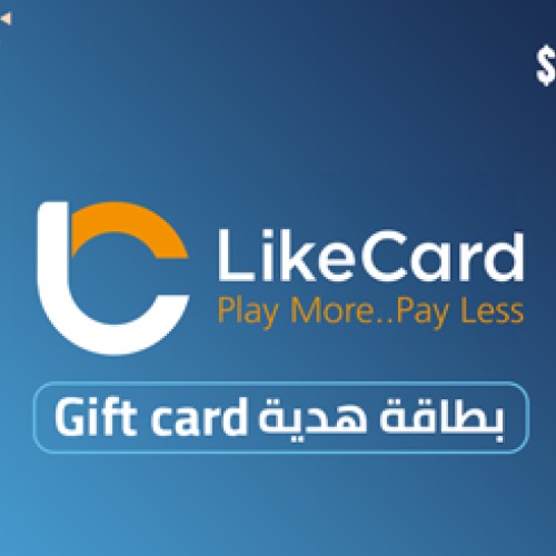 LikeCard Gift Card  45$ (Lebanon Account)