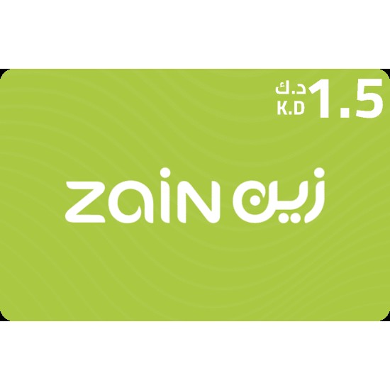 Kuwait Zain 1.5 KD