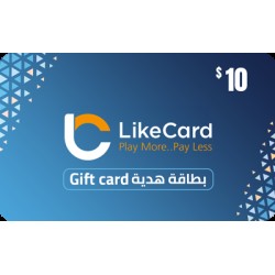 LikeCard Gift Card 10$ (Iraq Account)