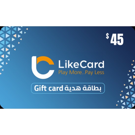 LikeCard Gift Card 45$ (Iraq Account)