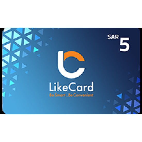 LikeCard Gift Card 5 SAR (KSA Account)