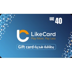 LikeCard Gift Card 40 AED (UAE Account)