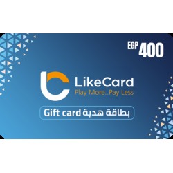 LikeCard Gift Card 400 EGP (Egypt Account)