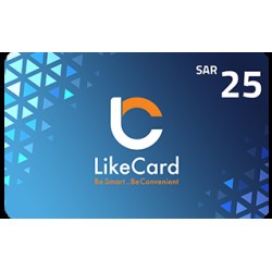 LikeCard Gift Card 25 SAR (KSA Account)