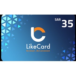 LikeCard Gift Card 35 SAR (KSA Account)