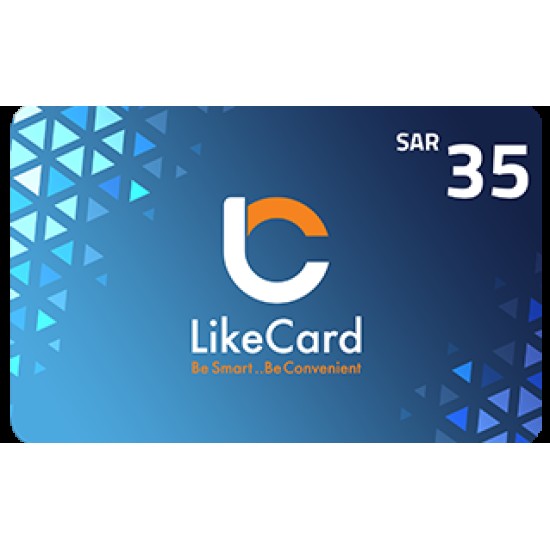 LikeCard Gift Card 35 SAR (KSA Account)