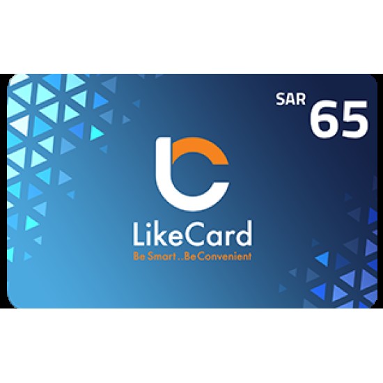 LikeCard Gift Card 65 SAR (KSA Account)