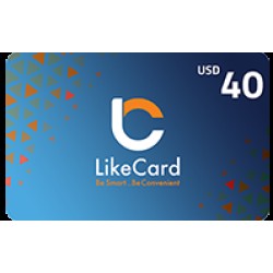 LikeCard Gift Card 40$ (global Account)