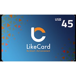 LikeCard Gift Card 45$ (global Account)