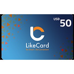 LikeCard Gift Card 50$ (global Account)