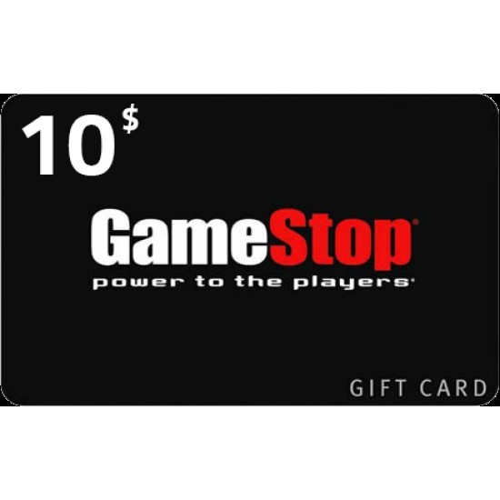 Game Stop Card 10 USD