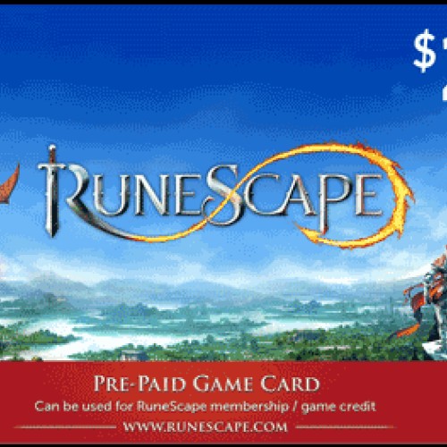 Runescape cards 25 $ - USA