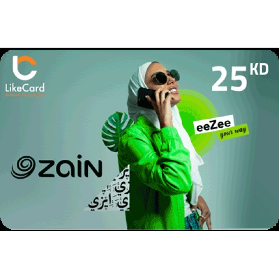 Kuwait Zain 25 KD
