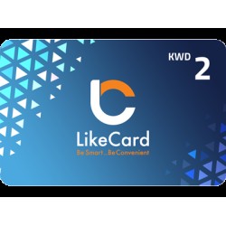 LikeCard Gift Card 2 KWD (Kuwait Account)
