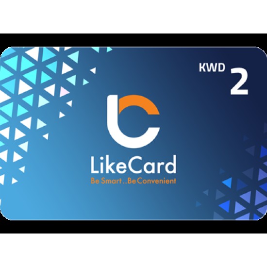 LikeCard Gift Card 2 KWD (Kuwait Account)