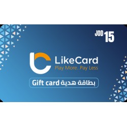 LikeCard Jordan store 15 JOD