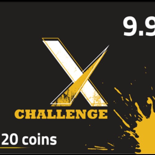 ChallengeX 9.99 $ - 100 coins