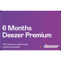 Deezer Premium 6 Month - Global