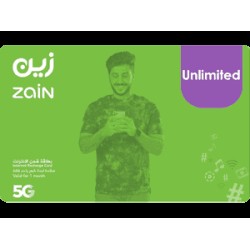 Zain Internet Unlimited 1 Month