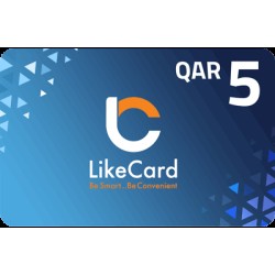 LikeCard Gift Card 5 QAR (Qatar Account)