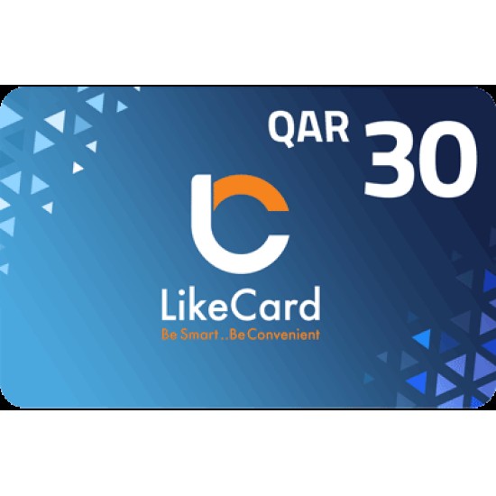 LikeCard Gift Card 30 QAR (Qatar Account)
