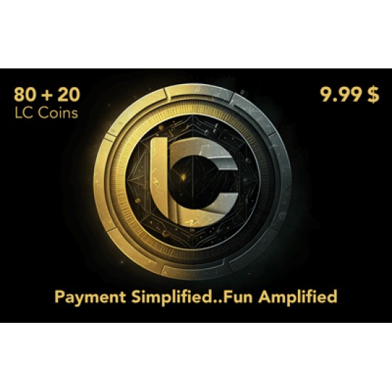 LC Coins 80 (+20 LC Free)