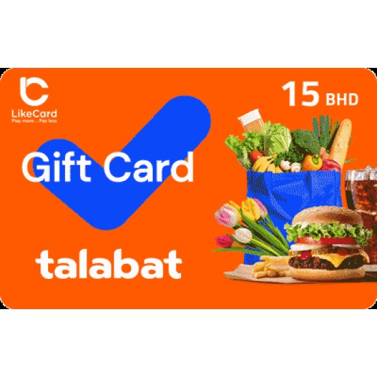 Talabat Bahrain - 15 BHD