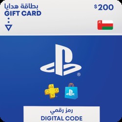PlayStation Network Gift Card 200 USD  - PSN Oman