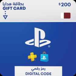 PlayStation Network Gift Card 200 USD  - PSN Qatar