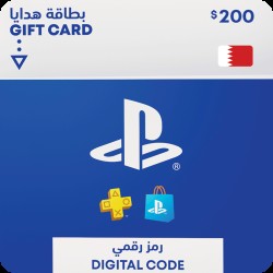 PlayStation Network Gift Card 200 USD - PSN Bahrain