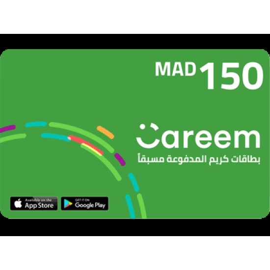 Careem passenger 150 MAD -Morocco