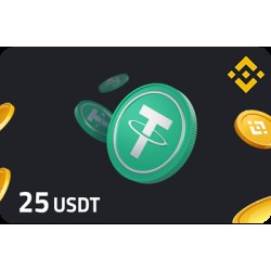 Binance 25 Tether ( USDT ) - Global