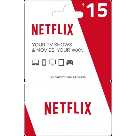 Netflix USA 15$
