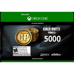 Call of Duty 5000 Points - XBOX