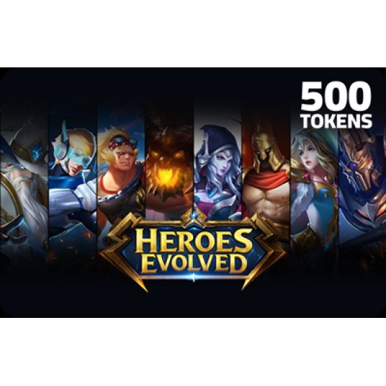 Heroes Evolved - 500 Tokens