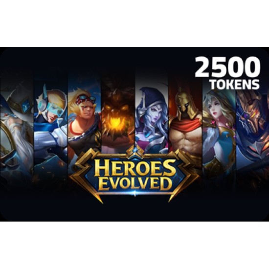 Heroes Evolved - 2500 Tokens