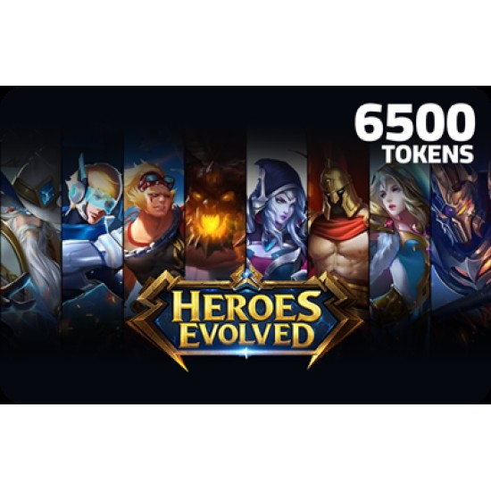 Heroes Evolved - 6500 Tokens