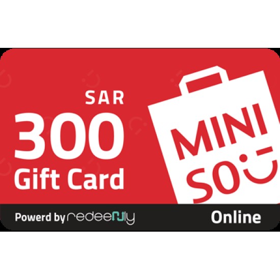 MINISO (online) - 300 SAR