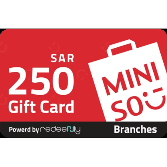 MINISO (Branches) - 250 SAR