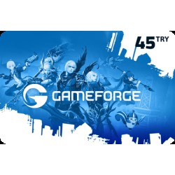 Gameforge - 45 TRY (TRY Account)