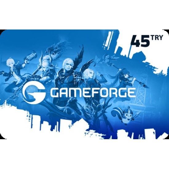 Gameforge - 45 TRY (TRY Account)
