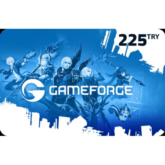 Gameforge - 225 TRY (TRY Account)