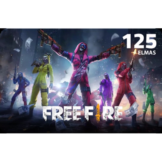 Free Fire 125 Elmas (EU+TR)